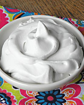 Easy Dairy Free Sugar Free Keto Coconut Whipped Cream