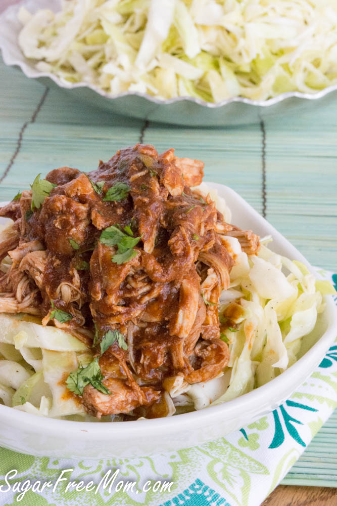 Sugar Free Low Carb Keto BBQ Pulled Chicken Recipe